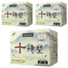 ivenoR 十時塑 國產天然茶, 冷熱皆宜 2.5公克x10包入, 2.5g, 10包, 3盒