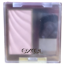 日本 excel #DS01 蜜妍打亮修容餅 華麗粉, DS01華耀粉, 1個