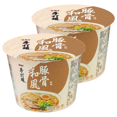 維力 手打麵 和風豚骨風味, 2入