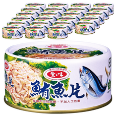 愛之味 鮪魚片, 185g, 24罐