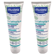 mustela 慕之恬廊 舒恬良滋養益膚柔舒霜, 150ml, 2條