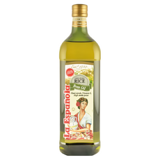 La Espanola 100%純玄米油，含糙米γ-穀維素，耐高溫，低油煙，含植物固醇，不含膽固醇, 1L, 1瓶