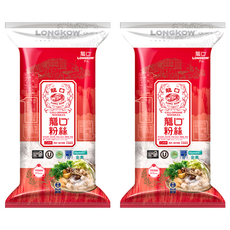 龍口 粉絲 快煮型 復刻版 Set 十把, 淨重 350公克, 台灣製造, 350g, 2包