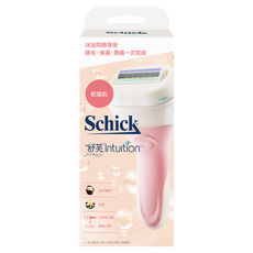 Schick 舒適牌 舒芙仕女除毛刀 (乾燥肌用) - 除毛保濕潤膚一次完成, 1盒