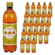 維大力 汽水 600ml x 24瓶, 含維生素C、B1、B2和B6, 無添加人工色素