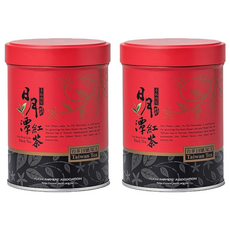 魚池鄉農會 精選茶葉 紅玉, 台灣紅茶, 淡薄荷加肉桂香, 75g, 2罐