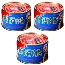 廣達香 肉醬, 開罐即食 無添加防腐劑 味精和人工色素, 160g, 3罐