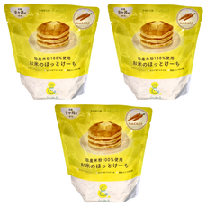 Smile& 寶寶鬆餅粉 胡蘿蔔, 9個月以上適用, 日本國產米粉 100%使用, 不含麩質, 100g, 3包