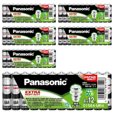 Panasonic 4號電池, 12顆, 6組