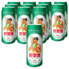 好聖地 100%純天然椰子水, 泰國原產進口, 520ml, 12罐