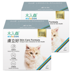 MORESON 木入森 貓咪膚立好保健粉, 舒緩敏感, 減少皮屑, 提高免疫力, 皮膚/毛髮, 2盒