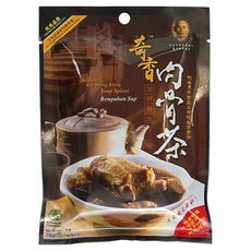 奇香 肉骨茶 湯料包, 70公克 (35公克x 2), Kee Hiong Klang Soup Spices, 素食, 35g, 2包, 1袋