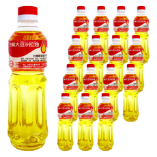 台糖 大豆沙拉油 600ml, 100%黃豆萃取提煉，無雜質, 16瓶