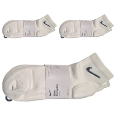 NIKE 耐吉 U NK EVERYDAY LTWT ANKLE短襪 基本款, SX7677100L, 3雙