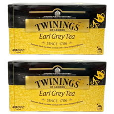 TWININGS 唐寧茶 皇家伯爵茶，佛手柑風味，經典紅茶, 2g, 25包, 2盒