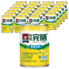 QUAKER 桂格 完膳 香草低糖少甜, 250ml, 24罐