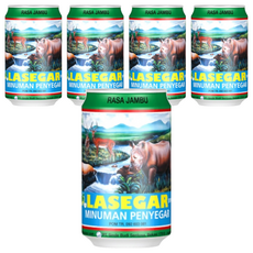 LASEGAR Jeruk Nipis 檸檬風味飲料, 320ml, 5罐