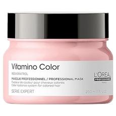 L'OREAL PARiS 巴黎萊雅 絲漾博飽和護色髮膜, 8週完美持色, 強韌髮芯 閃耀動人鑽石光澤, 洗後溫柔呵護 延緩染後掉色, 250ml, 1罐