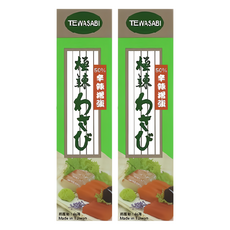 展群 TE 極辣山葵醬, 50%辛辣增強, 43公克, 43g, 2條