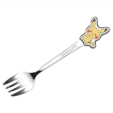 PoKeMoN 寶可夢 不鏽鋼叉子, 13.8cm, 1支