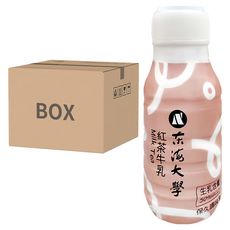 東海大學 紅茶牛乳 保久調味乳, 210毫升 x 24瓶, 50%以上生乳, 免冷藏, 210ml