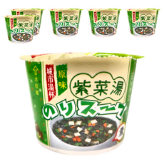 CITYSOUP 城市湯杯 紫菜湯 香菇風味, 5.25g, 6個