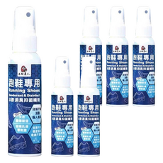 DAWOKO 木酢達人 跑鞋專用木酢消臭抑菌噴劑, 100%天然成分製造, 接觸肌膚零刺激, 55g, 6瓶