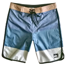 QUIKSILVER 成人男沙灘褲, 30碼, 藍灰色