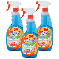 3M 魔利 玻璃亮光劑, 600ml, 3瓶