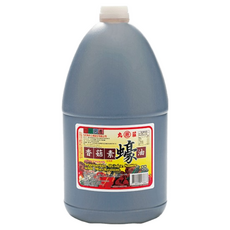 丸莊醬油 香菇素蠔油 4500g, 以豆麥醬油製成，富含香菇風味, 素食者適用, 4.4kg, 1桶