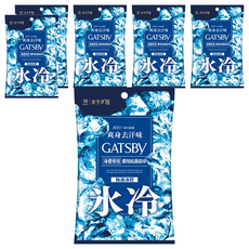 GATSBy 體用抗菌濕巾 極凍冰橙 10張, 6包