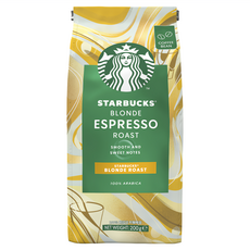 STARBUCKS 星巴克 黃金烘焙咖啡豆, 未研磨, 200g, 1包