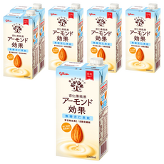 glico 格力高 杏仁果效果 無糖杏仁果飲 1000ml, 1L, 6瓶