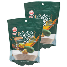 義峰食品 黑糖冬瓜茶粉, 全素可食, 夏日自製冰涼飲品, 400g, 2包