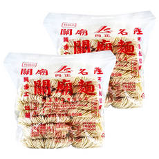 同正 細關廟麵, 純手工日曬, 麵身耐煮, 拉鏈袋包裝, 1.2kg, 2包