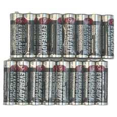 EVEREADY 永備 碳鋅黑金鋼電池 3號AA 1.5V 16入, 16個裝, 1組