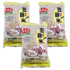 馬玉山 五穀米 1500公克, 3kg, 3包