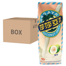 愛之味 莎莎亞椰奶, 8.5 FL OZ (250ml) x 24入