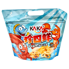 KAKA 卡卡 珍四鮮 冠軍蝦, 卡士醬燒, 油不沾手, 120g, 1包