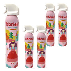 Briel 魔法泡泡慕斯 紅色公主 兒童沐浴清潔劑 泡泡沐浴，草莓 300ml, 5瓶