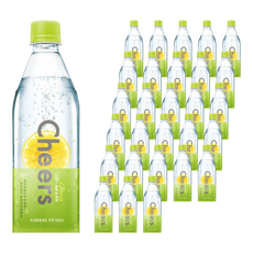 泰山 Cheers Lemon 檸檬氣泡水 24瓶裝, 590ml, 96瓶