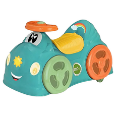 Chicco ECO+360度旋轉訓練車，再生塑料，360度靈活旋轉車輪，增進運動能力, 青檸綠, 1個