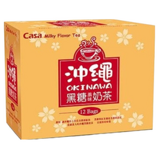 Casa 卡薩 沖繩黑糖風味奶茶, 25g, 30包, 1盒