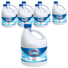 CLOROX 高樂氏 漂白水 原味, 殺菌99.9%, 2.8L, 8桶