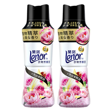 Lenor 蘭諾 衣物芳香豆 甜花石榴香, 450ml, 2瓶