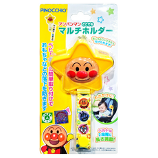 ANPANMAN 麵包超人 星型萬用夾, 嬰兒奶嘴夾, 防掉落夾, 玩具固定夾, 外出必備, 1個