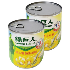 Green Giant 綠巨人 金玉雙色玉米粒, 340g, 2罐