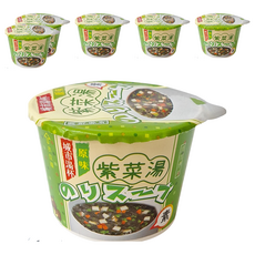CITYSOUP 城市湯杯 原味紫菜湯 香菇風味, 5250mg, 6個