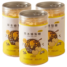 Love Nature Simple Life 依琦匠子 草本蜂梨糖, 潤喉護嗓 清涼甘甜, 500g, 3罐