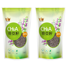 御品能量 奇亞籽, 嚴選有機奇亞籽，富含維生素B群、亞麻油酸及Omega-3, 230g, 2包
